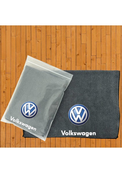 Mikrofiber Oto Kurulama Yıkama Havlusu 50X70 cm Araba Logolu Bez 400GSM
