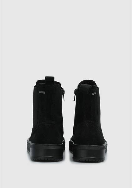 Siyah Deri Kadın Outdoor Bot fırsatları