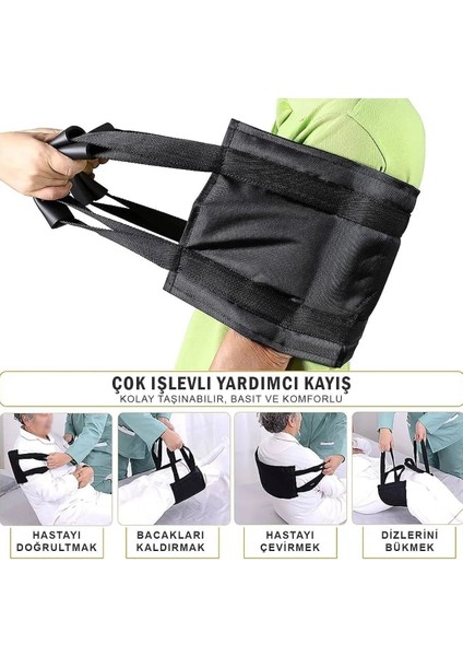 Hasta Taşıma Kemeri - Hasta Kaldırma Kemeri - Hasta Bakım Aparatı