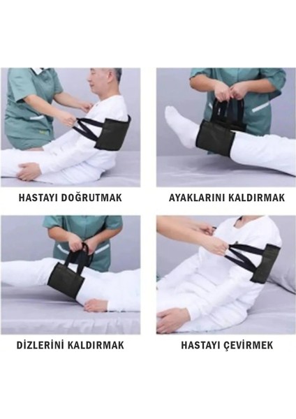 Hasta Taşıma Kemeri - Hasta Kaldırma Kemeri - Hasta Bakım Aparatı