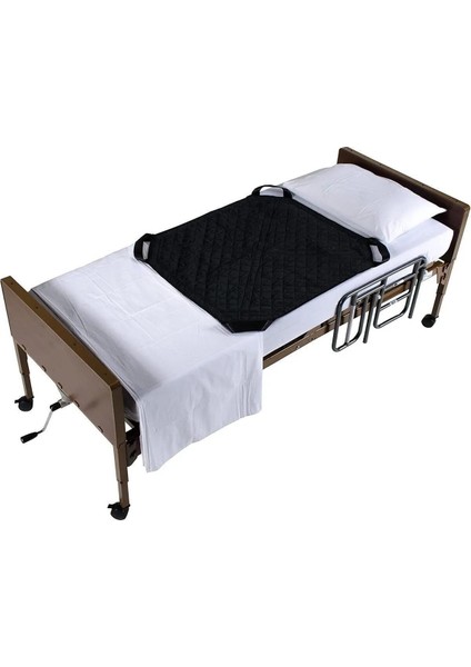 Hasta Çevirme Destek Aparatı - Ergonomik Kayışlı Hasta Taşıma - Döndürme Örtüsü - Büyük Boy - 75 x 100 cm