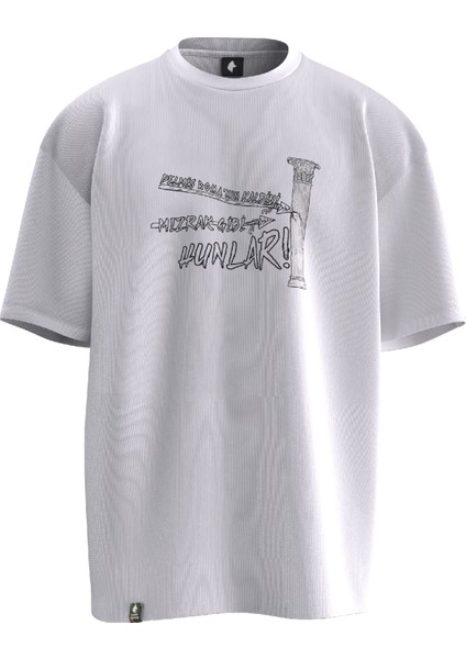 Hunlar Tasarımlı Unisex T-Shirt