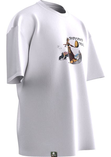 Şamanın Ruhu Tasarımlı Unisex T-Shirt