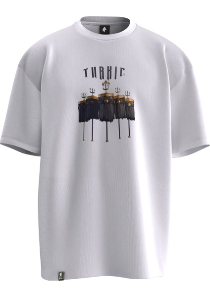 Türk Tuğu Tasarımlı Unisex T-Shirt