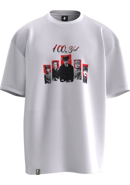 100. Yıl Tasarımlı Unisex T-Shirt