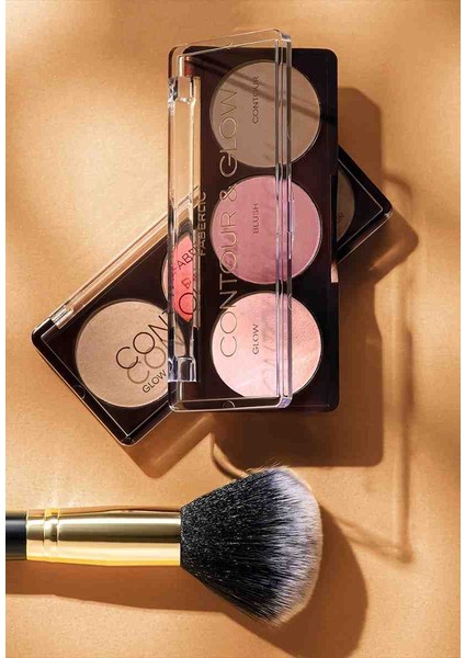 Glam Team Yüz Şekillendirici Palet Contour&glow - Pembe Işıltı