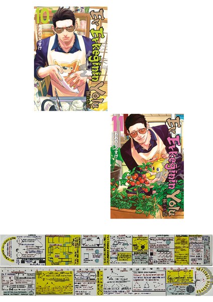 Ev Erkeğinin Yolu 10-11. Ciltler Manga Seti + Mat. Öğreten Cetvel