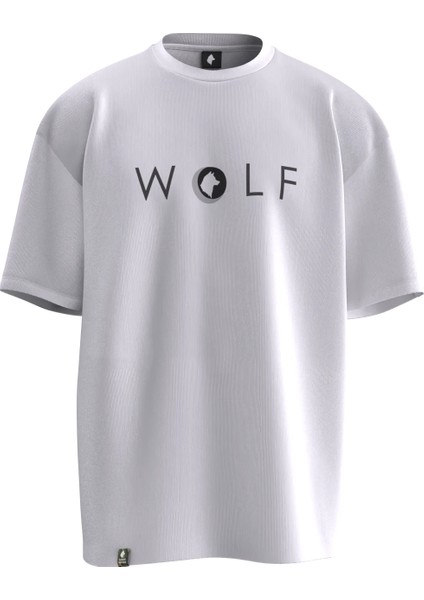 Wolf Tasarımlı Unisex T-Shirt