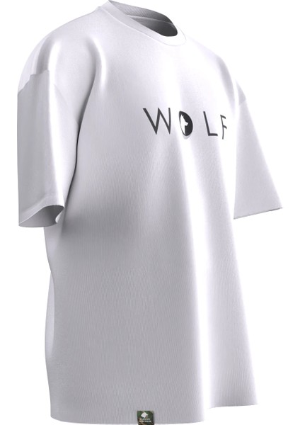 Wolf Tasarımlı Unisex T-Shirt