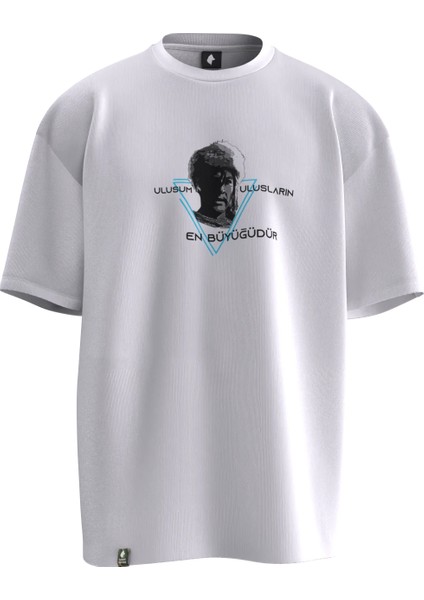 Ulusum Ulusların En Büyüğüdür Tasarımlı Unisex T-Shirt