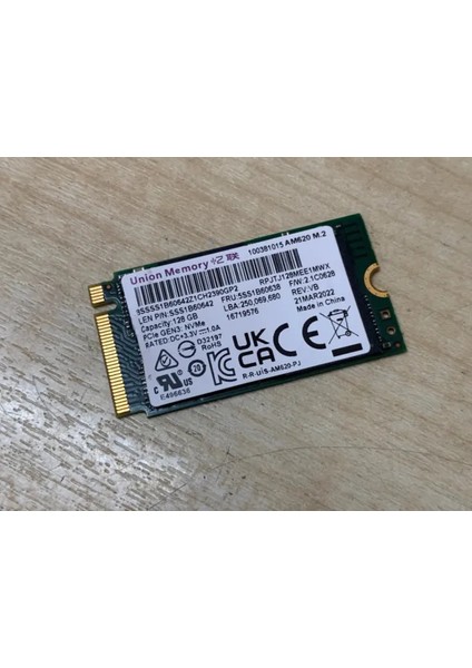 Lenovo Ssd_asm 256G M.2 2242 PCIE4X4 Um Opal