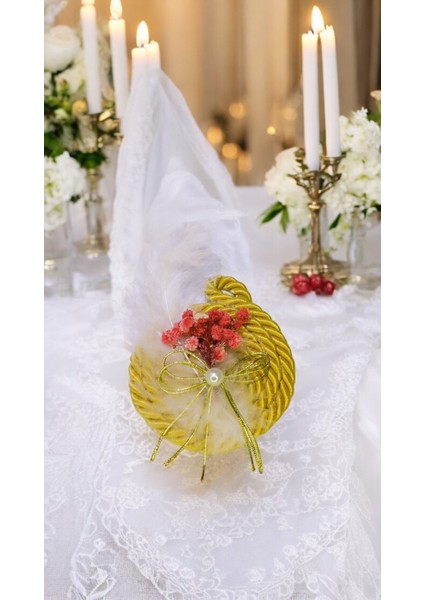 Düğün Nişan Vb Günlerinize Özel 50 Adet İp Örme Mağnet