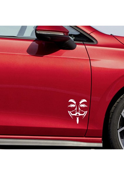 Maske Sticker - Oto Sticker - Araba Sticker - Araç Sticker - Araba Aksesuar - Cam Sticker