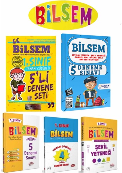 1. Sınıf BİLSEM Deneme Sınavı ve Şekil Yeteneği BİLSEM