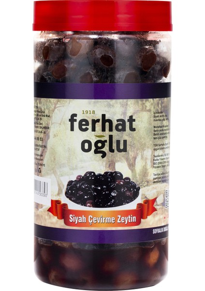 Siyah Çevirme Zeytin 1 kg