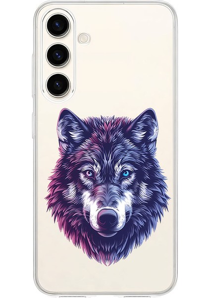 Samsung S24 Plus Uyumlu Kurt Yüzü Desenli Silikon Kılıf