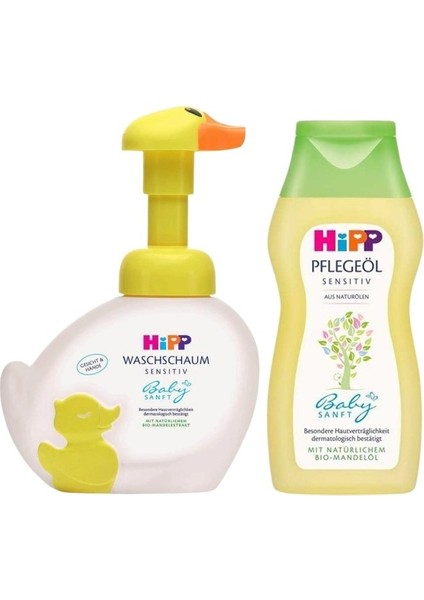 Babysanft Bebek Bakım Yağı 200 ml Hipp Babysanft El ve Yüz Yıkama Köpüğü 250 ml