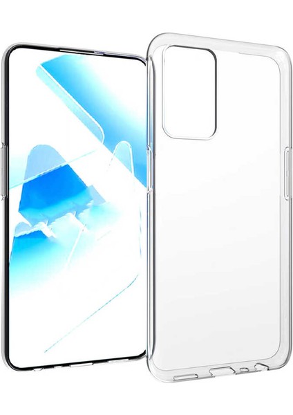 Oppo A55 Kılıf Lüx Şeffaf Yumuşak Süper Silikon Kılıf
