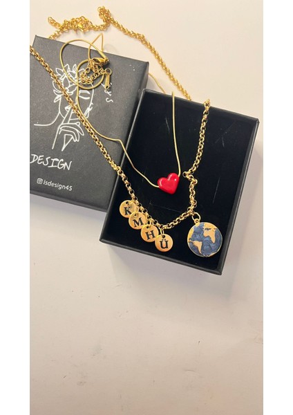 Dünya Çelik Harfli Kolye fırsatları