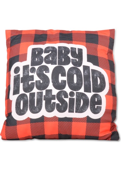Yılbaşı Temalı Dijial Baskılı Yastık Seti fiyatları