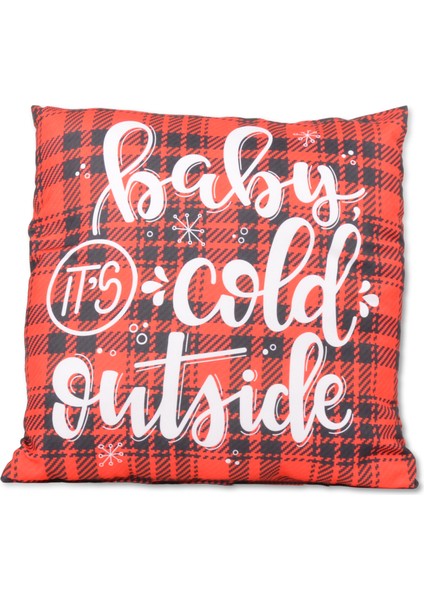Yılbaşı Temalı Dijial Baskılı Yastık Seti modelleri