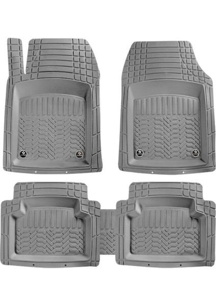 Cıtroen C4 2005-2010 Oto Paspas Profesyonel 4d (Gri)