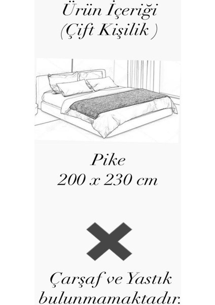 Deniz Çift Kişilik Pike