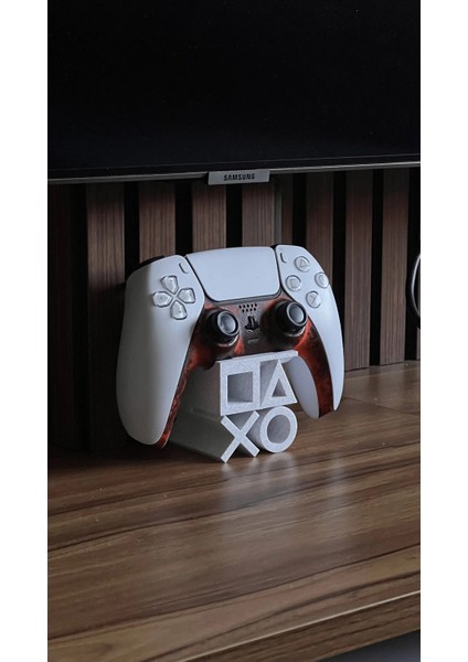 Özel Tasarım Duvara Monte Veya Masaüstü Ps5 Stand, Playstation5 Kol Tutucu Joystick, Ps5 Kol Standı