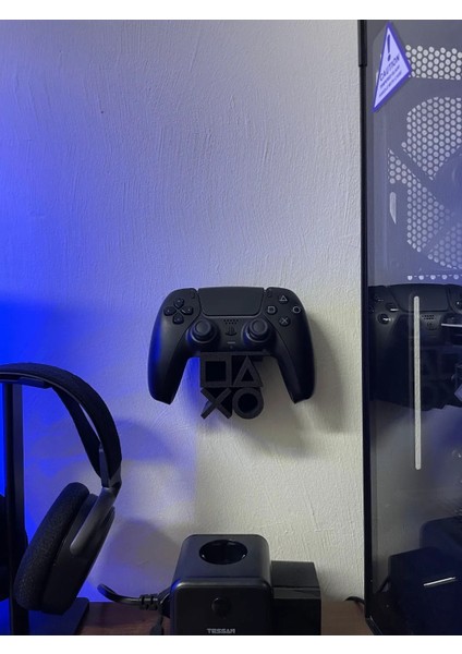 Özel Tasarım Duvara Monte Veya Masaüstü Ps5 Stand, Playstation5 Kol Tutucu Joystick, Ps5 Kol Standı