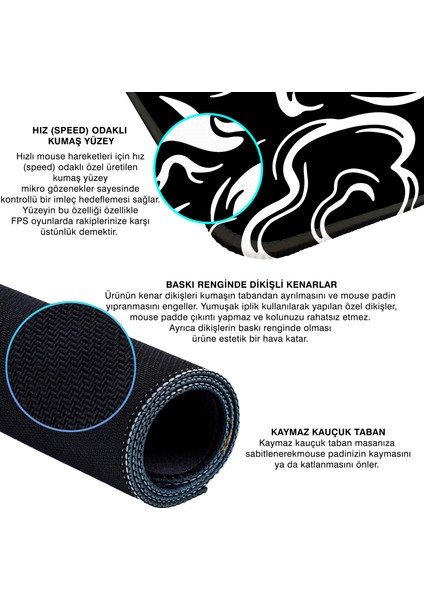 Pro Gaming Mouse Pad 90X40 Dragon Mause Pad Xxl Büyük Oyuncu Mousepad Kenar Dikişli Yıkanabilir Speed Mause Pad fırsatları