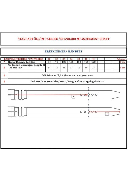 Erkek Dikdörtgen Toka Suni Deri Günlük Kemer M4106AZNS