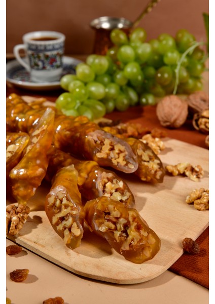 Üzümlü Kelebek Cevizli Sucuk 500 gr