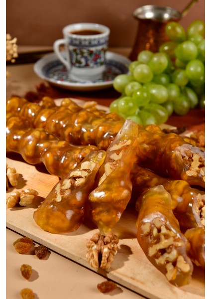 Üzümlü Kelebek Cevizli Sucuk 500 gr fiyatları