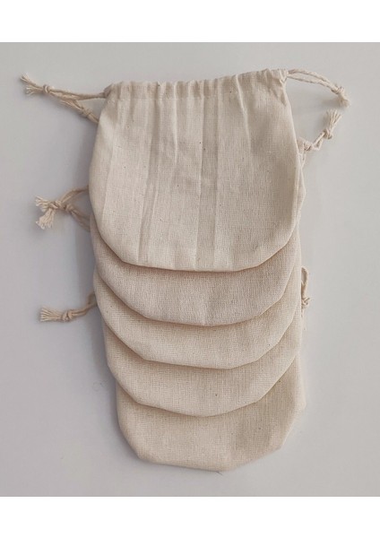 200 Adet Çok Amaçlı Bez Kese 10 x 10 Çay Çerez Lavanta Kına Kesesi fiyatları