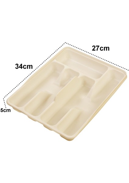 Moonstar Çekmece Içi Kaşıklık 5 Gözlü Çatal Bıçak Organızer 34 X 27 Cm fırsatları