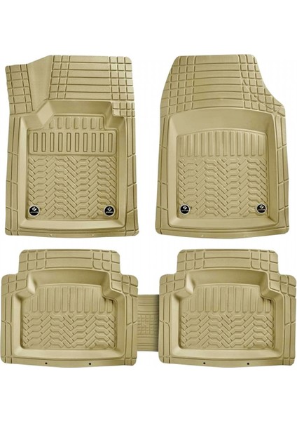 Peugeot 301 2012 Sonrası 4d Oto Paspas Maximum Bej