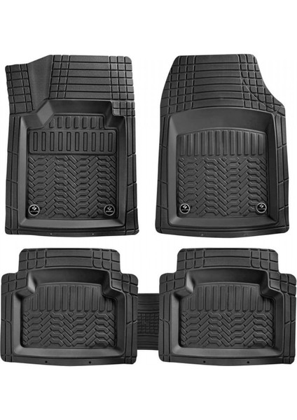 Skoda Fabia 2014 Sonrası 4d Oto Paspas Maximum Siyah