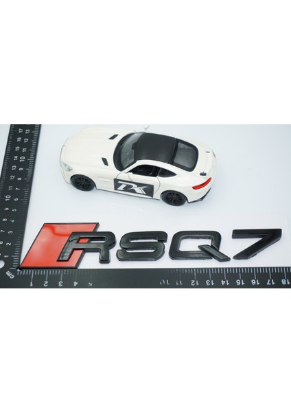 Rsq7 Siyah Abs 3m 3D Bagaj Logo Audi Ile Uyumlu fiyatları