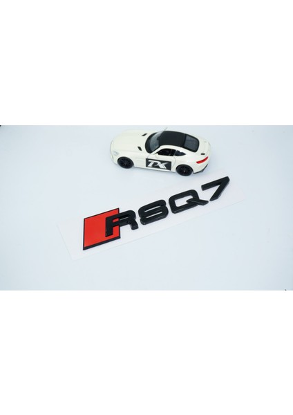 Rsq7 Siyah Abs 3m 3D Bagaj Logo Audi Ile Uyumlu modelleri