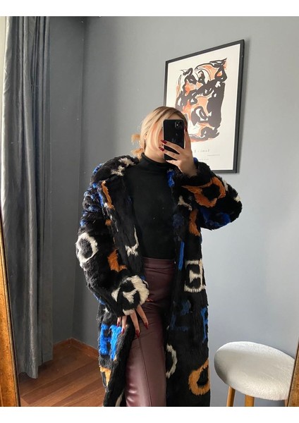 Cindy Premium Desenli Kaban