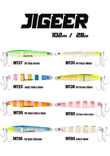 Jigeer 28GR 102MM Kaşık Yem fiyatları