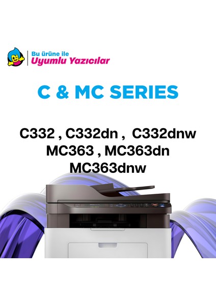 Oki MC363DNW Muadil Toner Takım fiyatları