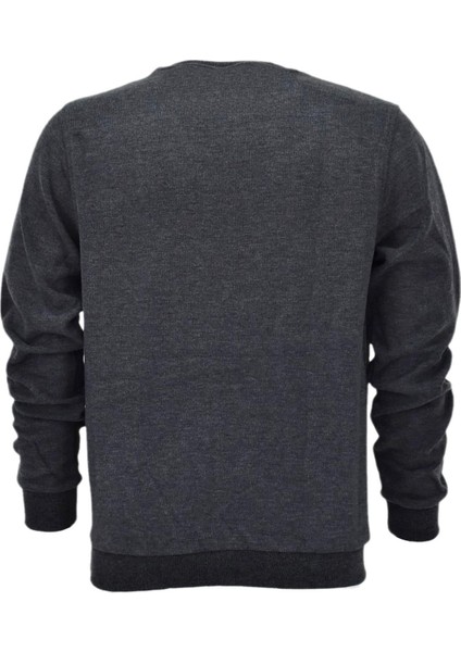 Erkek Sıfır Yaka Sweatshirt 6834 BGL-ST04022