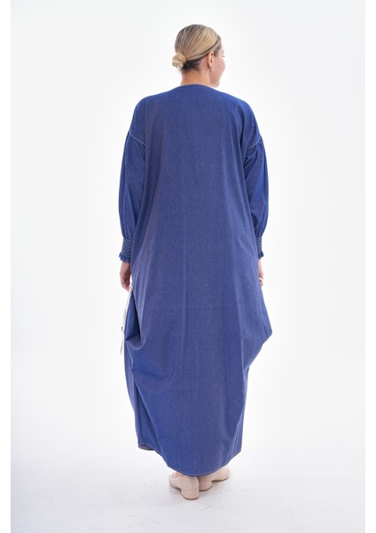 Gigitex Mavi Yandan Bağcıklı Spor Model Ferace modelleri