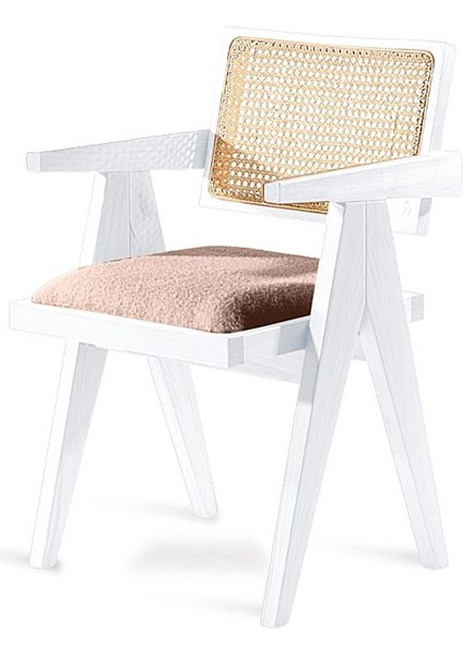 Luna pergel hazeranlı model hasırlı natural ahşap sandalye fırsatları