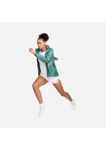 Fast Repel Running Full-Zip Hoodie Kadın Yeşil Ceket FB7451-361
