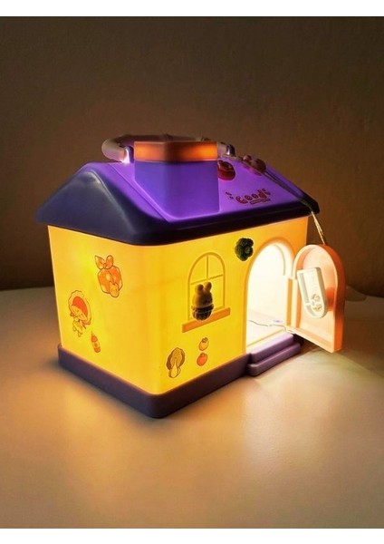 Işıklı Tatlı Huzurlu Ev Tasarımlı Kumbara