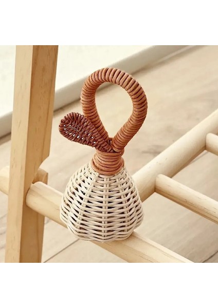 Rattan Bambu Çıngırak / Marakas Bebek Odası Dekoru