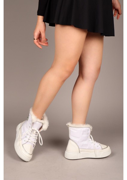 HERA Paraşüt Kumaş Bağcıklı Bot BEYAZ fırsatları