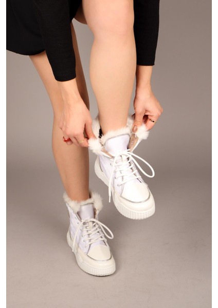 HERA Paraşüt Kumaş Bağcıklı Bot BEYAZ indirimleri